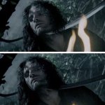 Aragorn gets "captured"