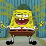 Spongebob with bad breath meme