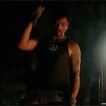 Tony Stark hammering meme