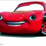 Goofy Lightning McQueen meme