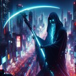 cool bad ass ciberpunk reaper
