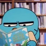 Gumball reading