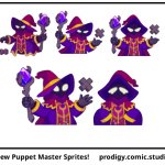 Emotional puppet master template