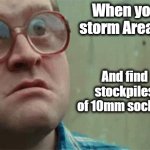 Area 51 10mm | When you storm Area 51; And find stockpiles of 10mm sockets | image tagged in bubbles,storm area 51,10mm socket,stockpile,funny,funny memes | made w/ Imgflip meme maker