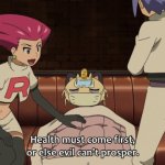 pokemon health comes first