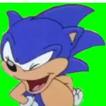 sonic | Nice meme, but its mine now. | image tagged in sonic | made w/ Imgflip meme maker