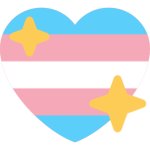 Transgender Pride Heart