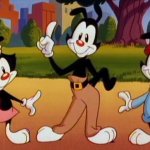 Yakko Wakko and Dot The Warner Siblings