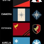 Fictional Flags of Fictional Countries/Unions/Nations