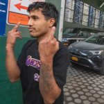 Illegal Immigrant gives America a middle finger