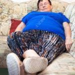 Fat Sleeping Woman
