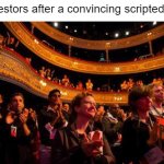 Brava! Brava! Brava! | NFL Investors after a convincing scripted season: | image tagged in applause,nfl,funny,memes,taylor swift,stonks | made w/ Imgflip meme maker