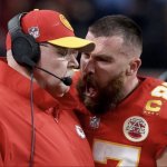 Travis Kelce Yelling at Coach