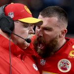 Kelce yells at Coach