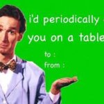 Bill Nye Valentine's Day Card