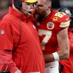 Kelce yells at Reid