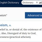 Atheism defined