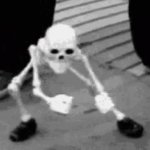 dancing bone GIF Template