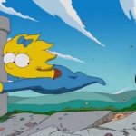 Maggie simpson black hole