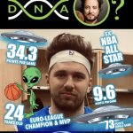 Luka Doncic Ancient Aliens DNA Nah Its Luka Magic Meme meme