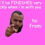 Mohammed Hijab valentine's day card