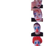 Clown Applying Makeup - Alternate
