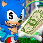 Sonic money! $€£¥￦¢ meme