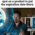 Like literally, I found it like twice | Companies looking for the most invisible spot on a product to put the expiration date there: | image tagged in gifs,relatable | made w/ Imgflip video-to-gif maker