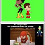 Knuckles Hates This Teen Titans GO! Cringe Ship Ft. Luigi