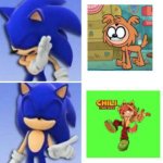 Sonic Hates Teen Titans GO! Dog Robin but Likes Chili The Dog