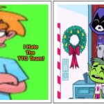 Guy From I Hate EveryThing Hates Teen Titans GO! Team