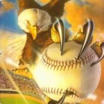 Eagle Holding Baseball