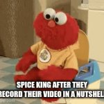 Press F to revive the toilet | SPICE KING AFTER THEY RECORD THEIR VIDEO IN A NUTSHELL | image tagged in gifs,youtube,food,funny memes | made w/ Imgflip video-to-gif maker