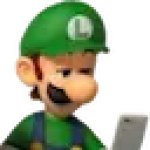 Luigi is unimpressed.