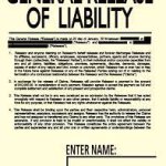 General Release of liability buckshot roulette template