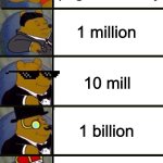 Winnie the Pooh 5 Panel | What’s up (regular money; 1 million; 10 mill; 1 billion; Me | image tagged in winnie the pooh 5 panel | made w/ Imgflip meme maker