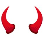 Devil horns