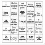 The Morpeko bingo Remastered template