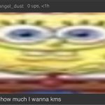 trans kms SpongeBob