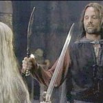 Aragorn and Éowyn