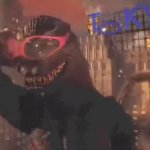 Godzilla sunglasses GIF Template