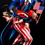 Uncle Sam and Supertrump meme