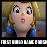 my first video game crush meme