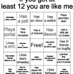 what_are_you bingo meme
