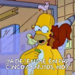 Homero ya dejenme en paz 5 minutos