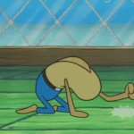 Pounding floor GIF Template