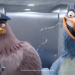 Angry birds eagle suit coming meme