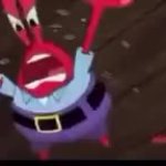 Mr krabs body slams a baby GIF Template