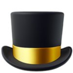 iphone tophat emoji