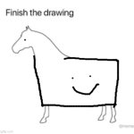:) | image tagged in finish the drawing,oh wow are you actually reading these tags | made w/ Imgflip meme maker